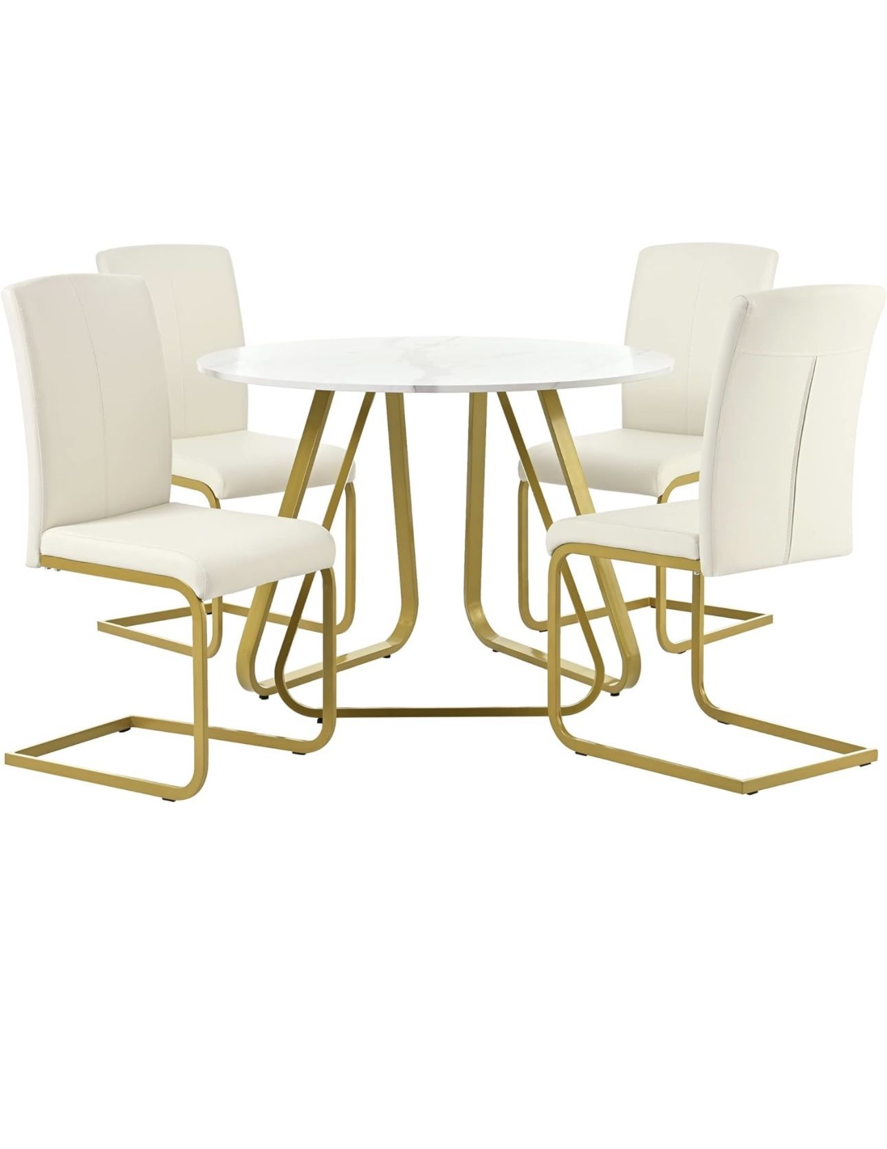 Round Table With 4 chairs 