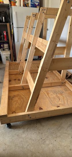 Wood storage/ organizer