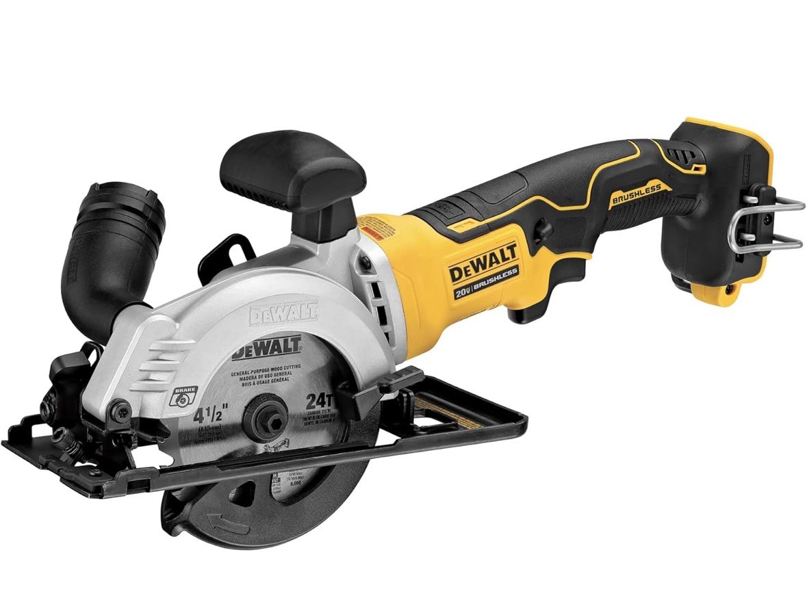 Dewalt DCS571BR ATOMIC 20V MAX Brushless Lithium-Ion 4-1/2 in. Cordless Circular Saw (Tool Only)