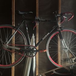 Red And Black Road Bike 