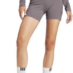 NEW WITH TAGS Adidas Womens All Szn Ribbed High-Waisted Bike Shorts Retails $35.00<—————👀