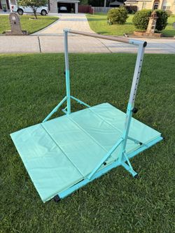 Marfula Gymnastics Bar With Mat- 6ft Base