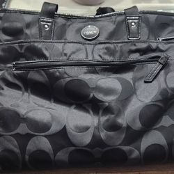 Coach Diaper/Baby Bag