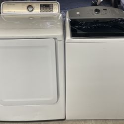 Kenmore Samsung Washer Dryer Set Like New!! XL Capacity!!