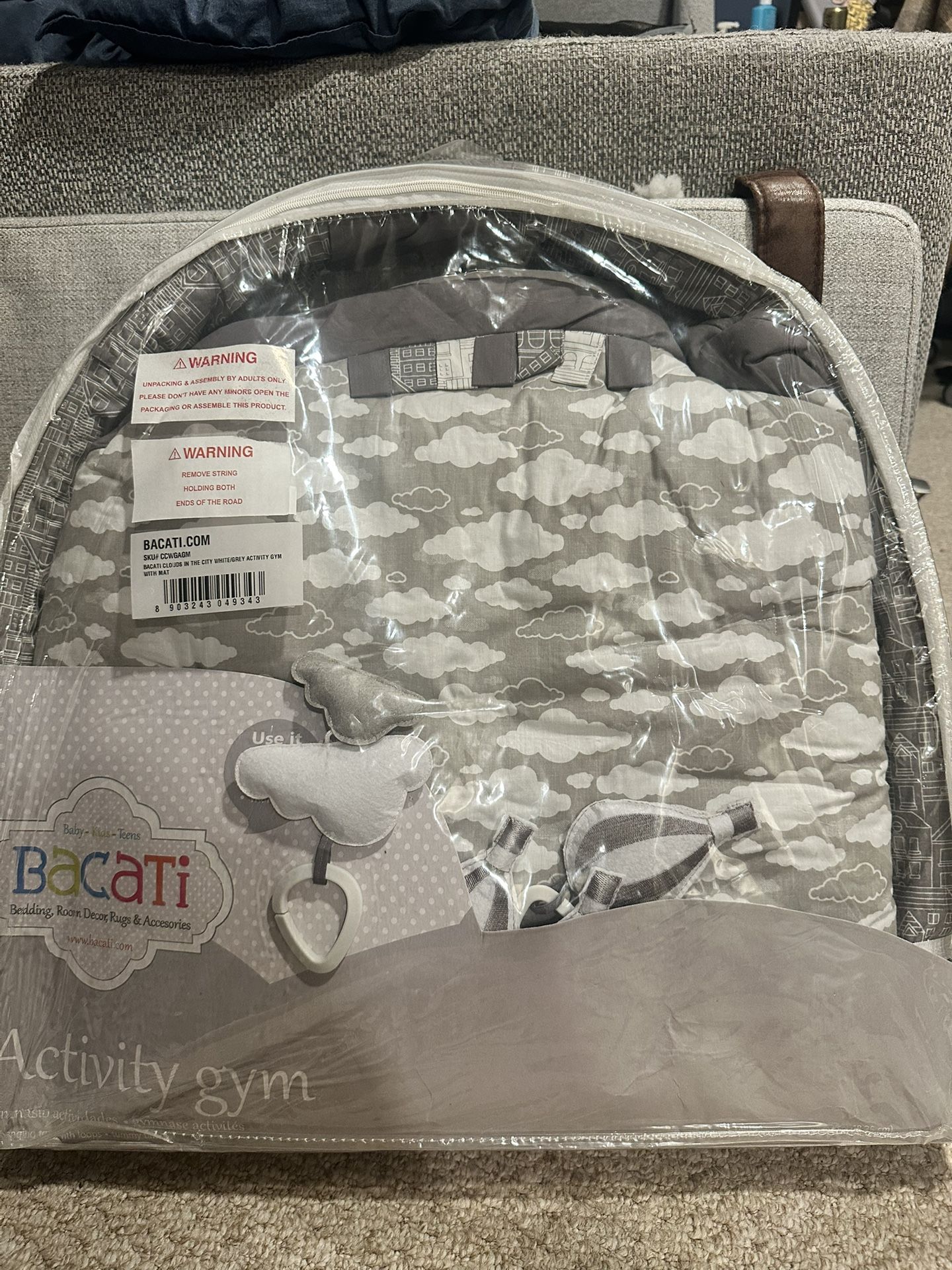 Bacati Activity gym Baby Play Mat