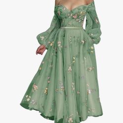 Green Prom Dress 
