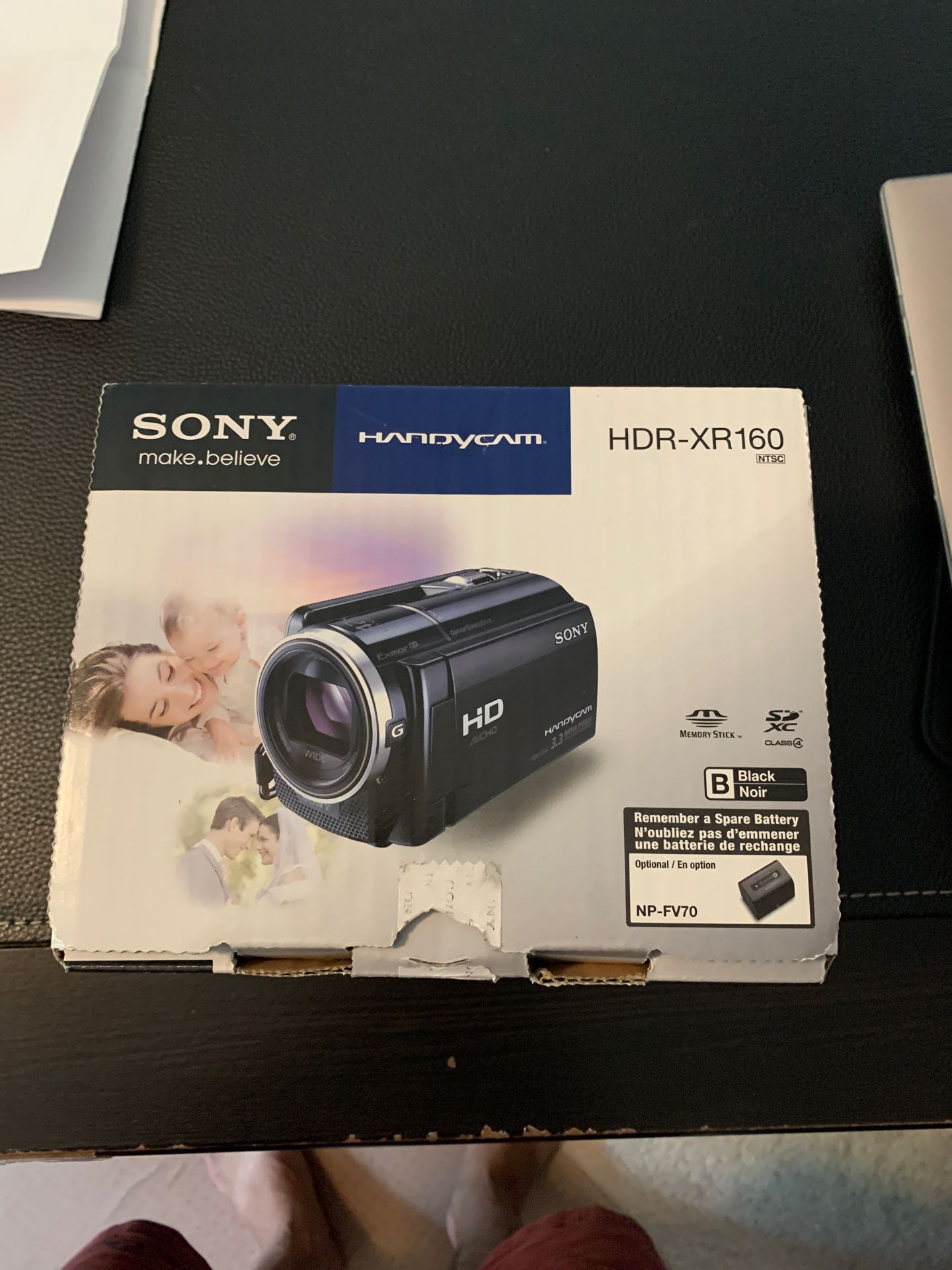 Sony handycam 160gb