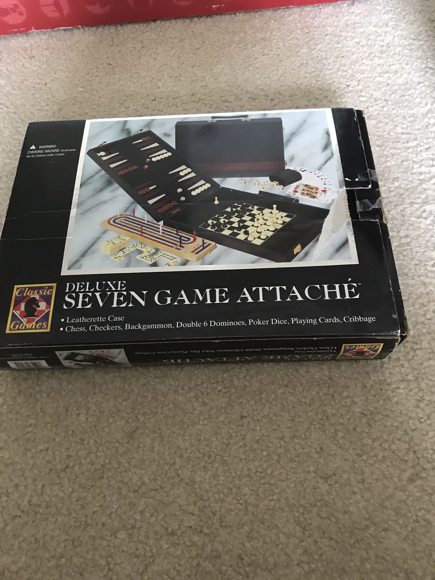 Board game attache