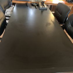 Office Desk Plus 4 Chairs 