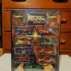 Hot Wheels Decades 10 Car Set