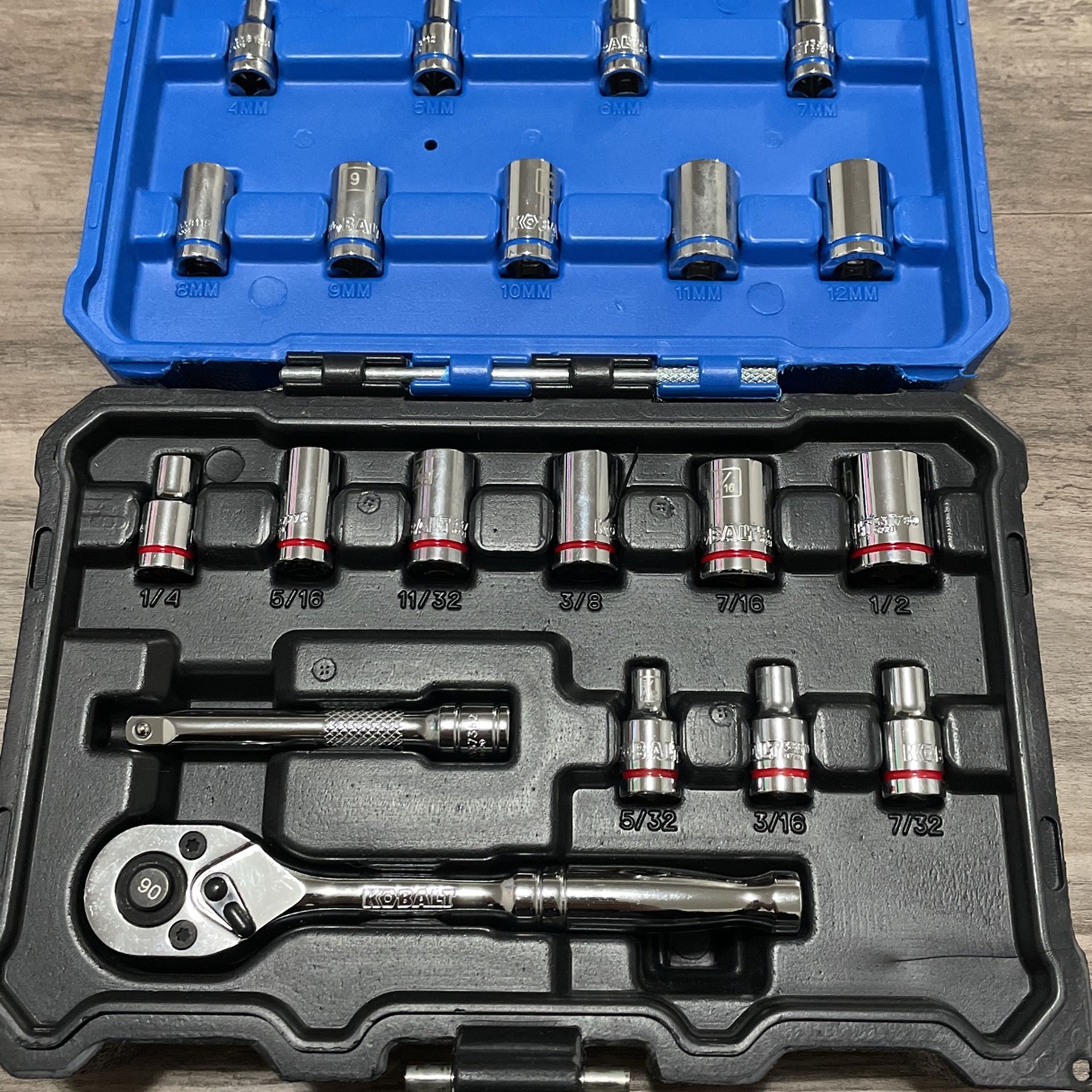 Kobalt 1/4” Drive Socket Set