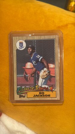 Bo knows Baseball Topps Future Stars