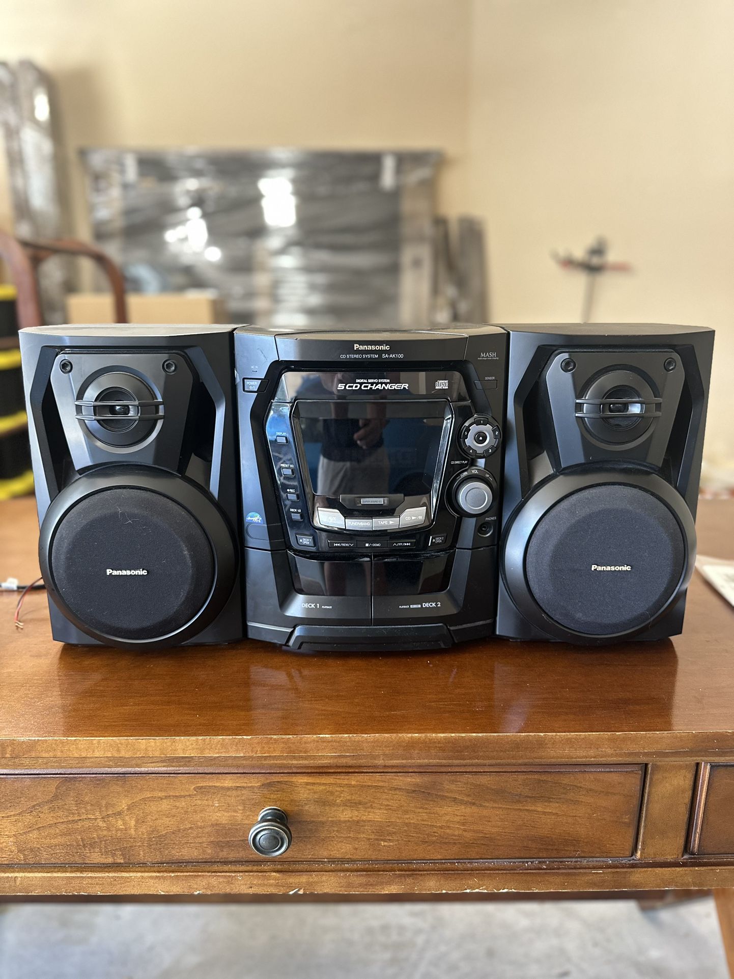 SA-AK100 Panasonic Stereo System AM/FM And Cd Player