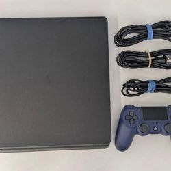 PS4 1TB, PlayStation 4 w/ Controller & Cords