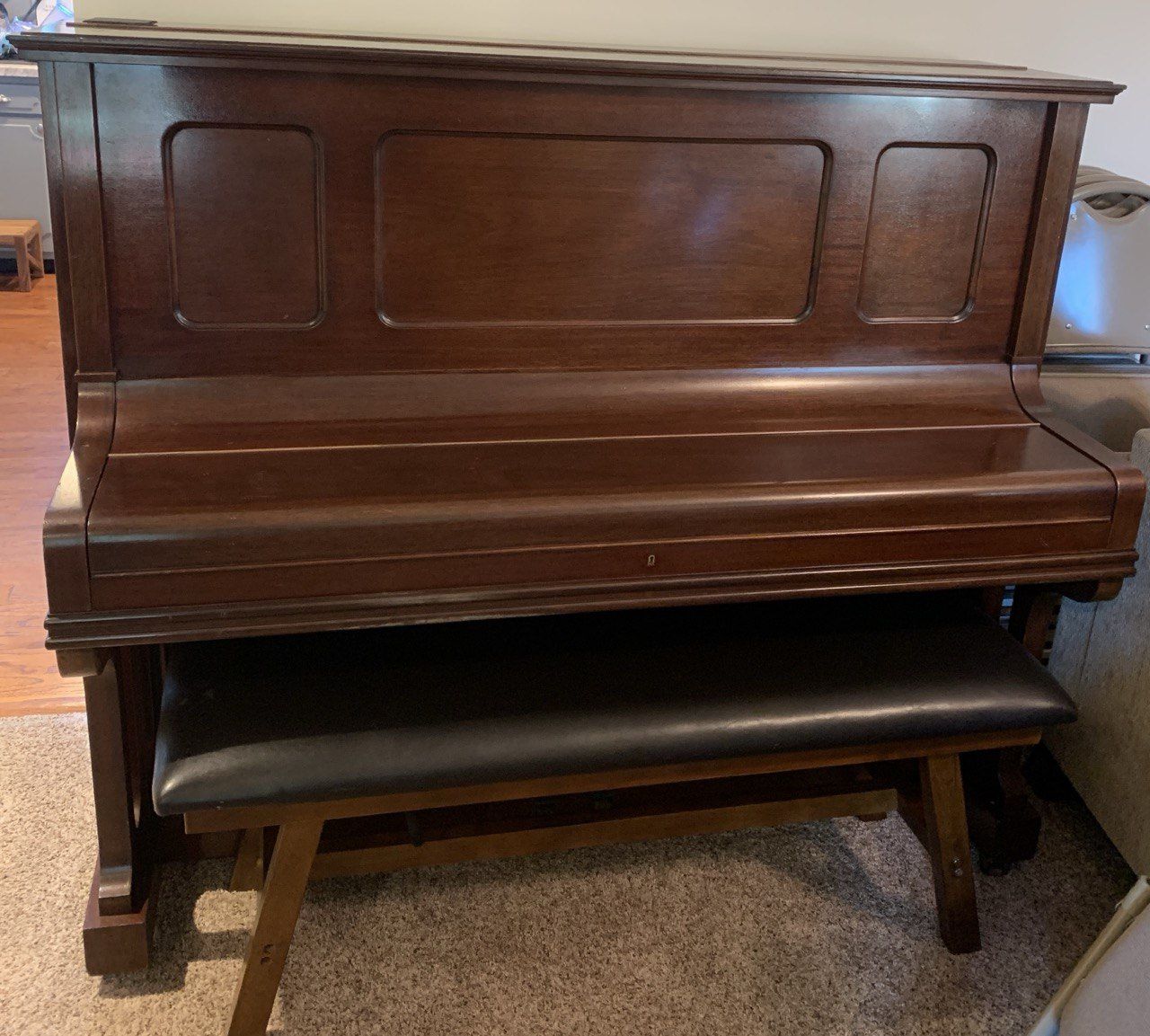  Zeitter&Winkelmann Piano, antique, German make