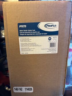 ProFlo Water Heater Safety Tank