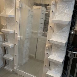 Full Body Mirror And Shelf’s 