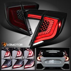 Honda Civic 5D 2017-2021 Tail Lights Hatchback 