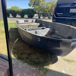 12ft Fiber Glass Boat Free