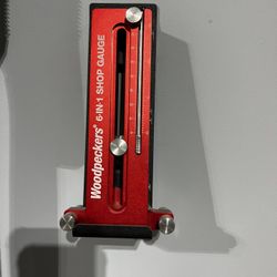 Woodpeckers 6 In 1 Shop Gauge
