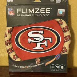 49ers Flimzee Bean Bag Flying Disc