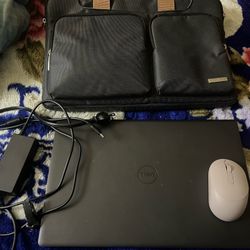 Custom Made Dell Inspiron 15 256 GB with a laptop bag and wireless mouse