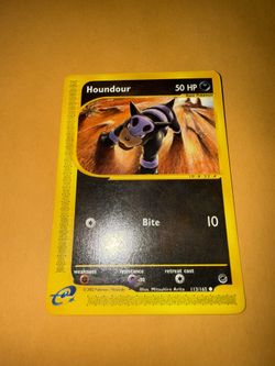 Houndour Expedition Non Holo 113/165 Pokémon card LP