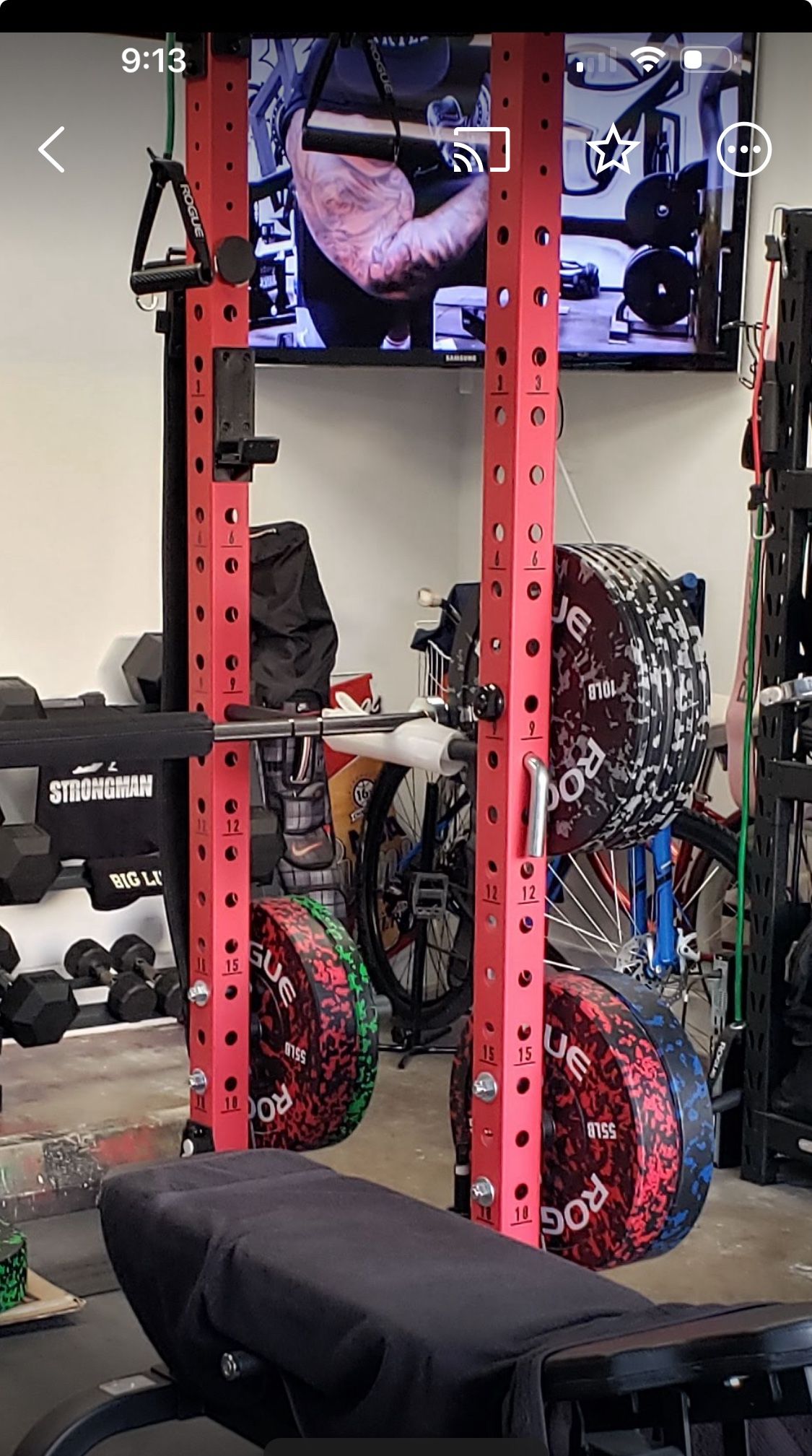 Weight Set Rouge / Cage
