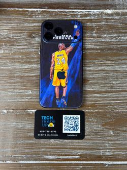 iPhone 17 Pro Max 256 GB Deep Blue Unlocked with Removable custom sticker