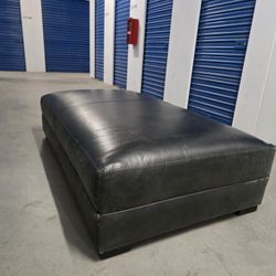 Restoration Hardware Large Ottoman Brown Color 