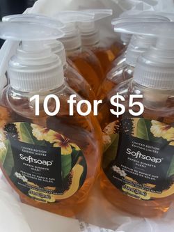 Softsoap hand soap, 10for$5