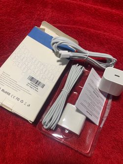 iPhone chargers with fast wall charger. 5 feet long