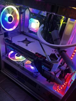 ROG Strix Nvidia GeForce RTX 3080 Gungdam Edition gaming pc