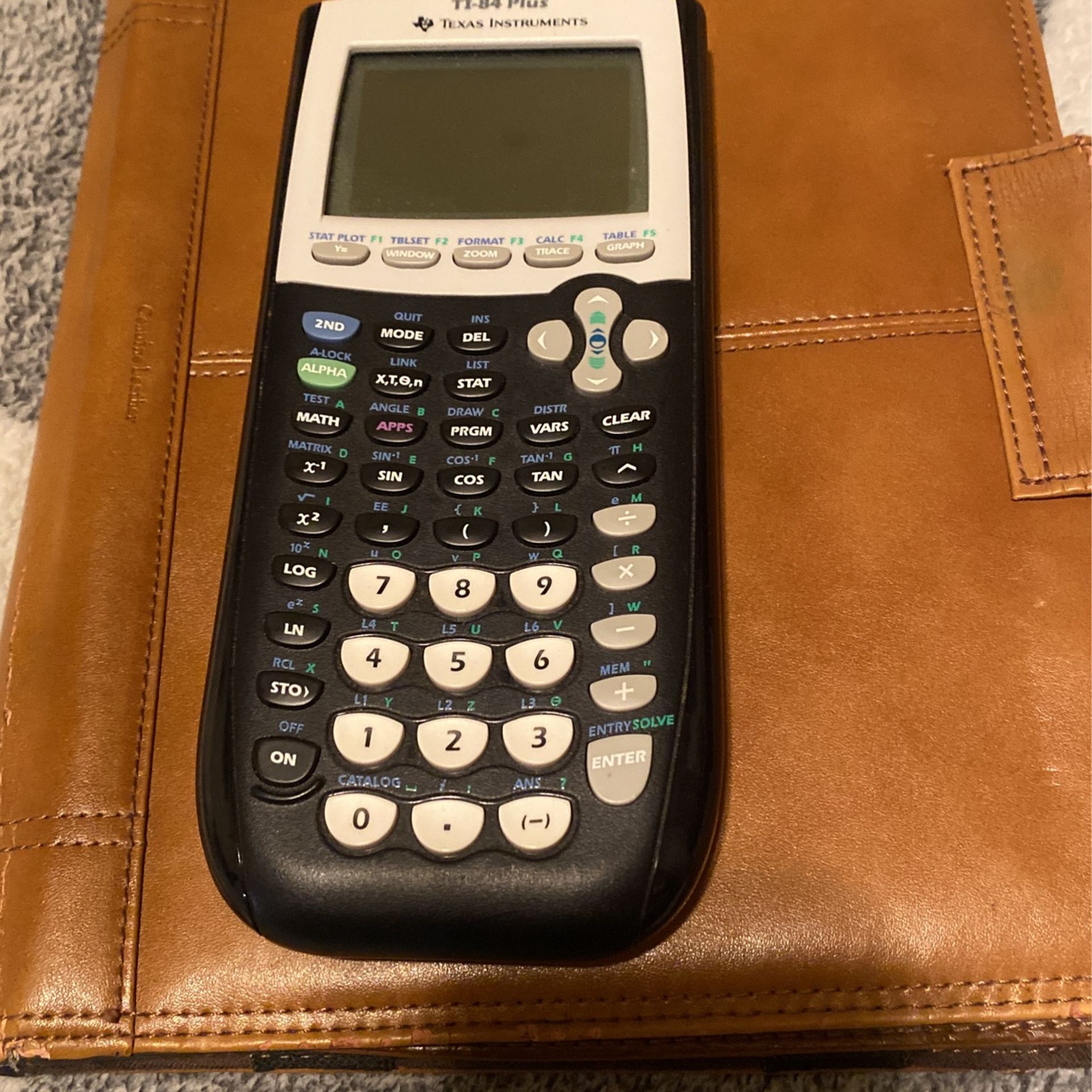 TI -84 plus Texas Instruments