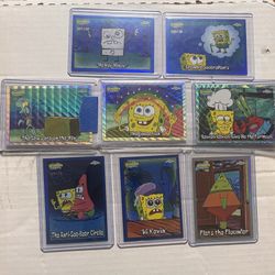 Topps Chrome Spongebob Cards