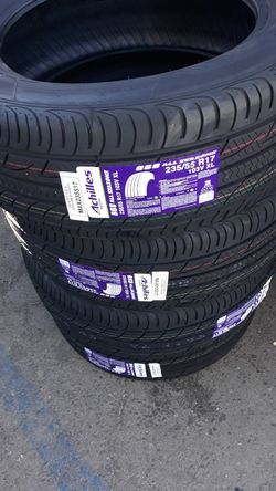 235 55r17 4 new tires Achilles $300
