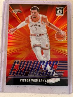 Victor Wembanyama Optic Express Lane Insert NBA Future Icon Hype