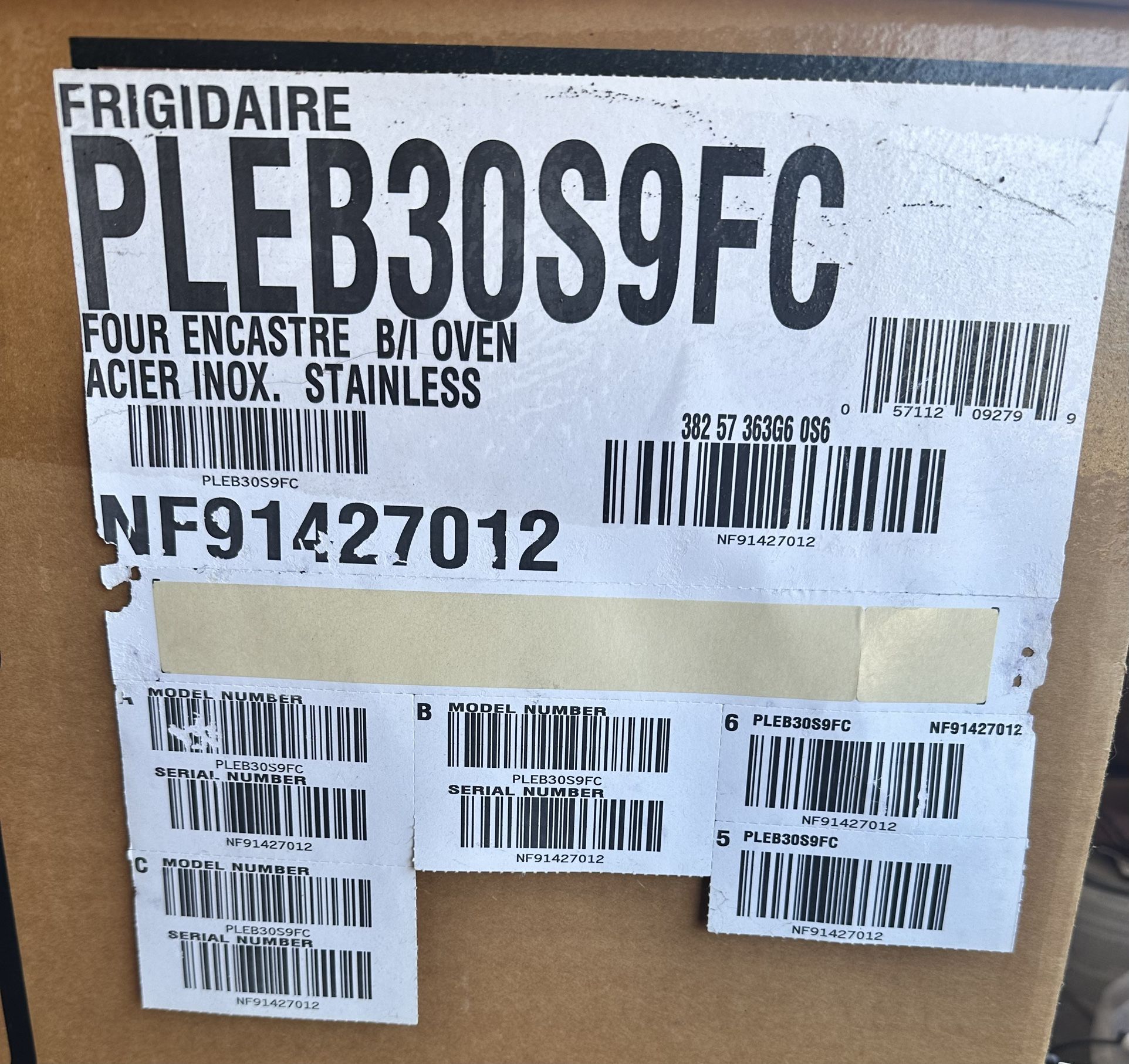 30” Frigidaire Stainless Steel Electric Wall Oven