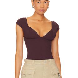 Intimately FP Duo Corset Cami In Vintage Grape