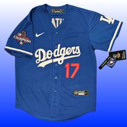 Shohei Ohtani Dodgers Kids MLB Jerseys