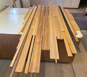 Assorted Wood Trim Molding Pieces Lot