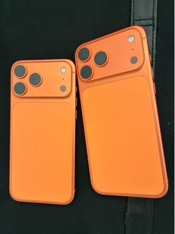 Apple iPhone 17 pro max orange 256gb $1270 each