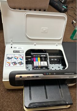 HP OfficeJet Pro 6000 Wireless Color Printer w/ Cords & Extras