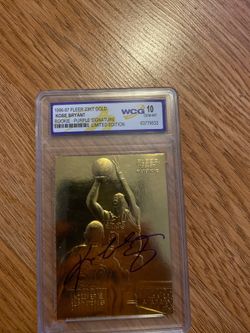 Gold Kobe Bryant rookie card