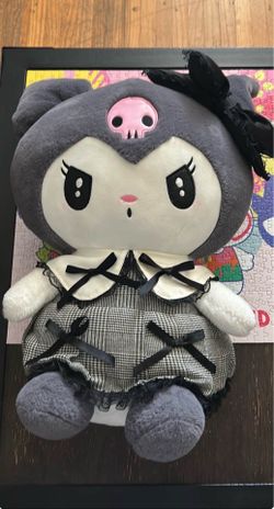 Jumbo Kuromi Plush Stuffed Animal