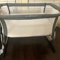 Baby Crib, Baby Swing, And Baby Rocking Chair 