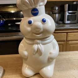 Pillsbury Dough Boy Cookie Jar 1988