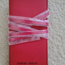 Giorgio Armani Red Lipstick/ Makeup Brushes Holder