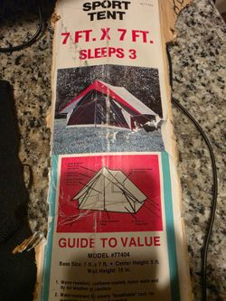 Tents & inflatable beds
