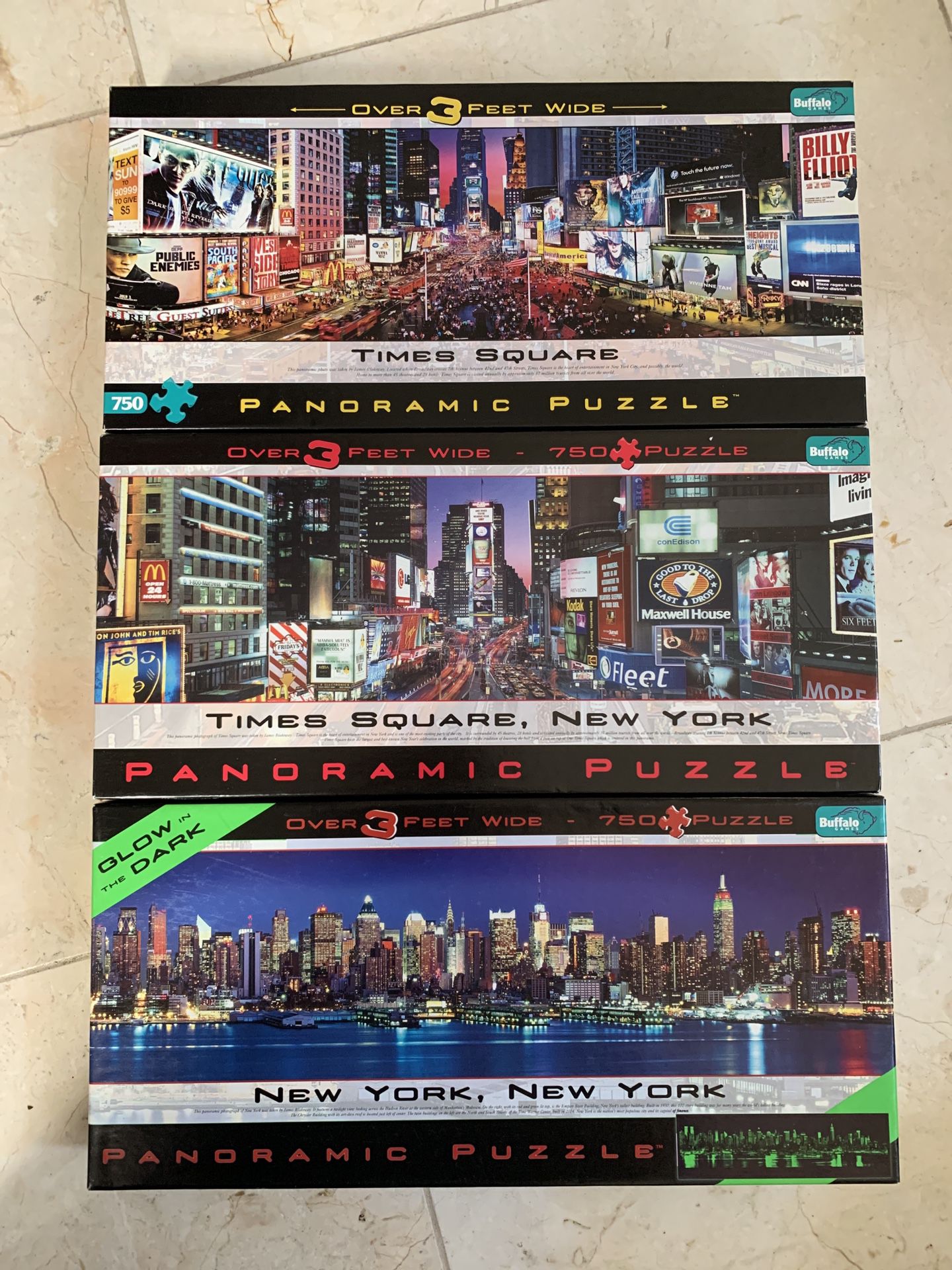 Panoramic Puzzles (Set of 3)